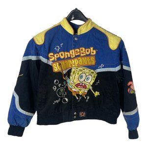 JH Design Nickelodeon SpongeBob Coat Jacket Youth Size XXL 13-14